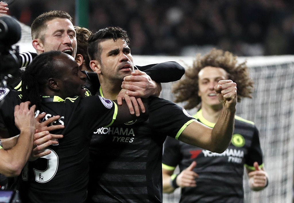 Đặt cược trực tuyến vào Diego Costa sẽ ghi bàn thắng thứ 50 của mình tại Giải Ngoại hạng vào lưới Stoke