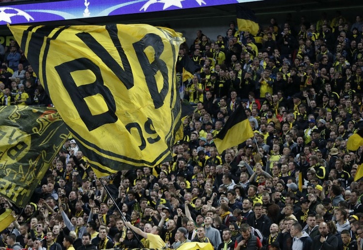 Bet online on Borussia Dortmund as they are currently on top of the Bundesliga table