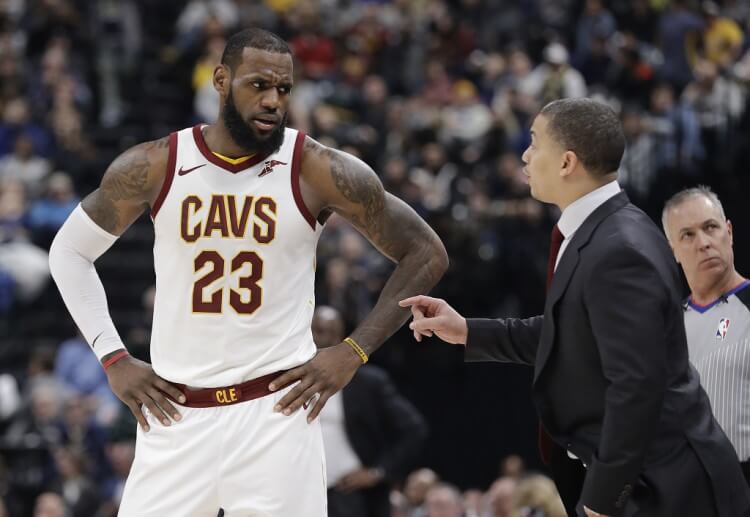 Bet online on the Cavaliers as they will try to bounce back when they visit the struggling Spurs