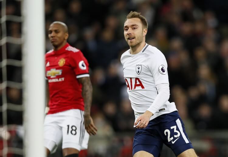 Christian Eriksen telah menyenangkan para penggemar taruhan online setelah mencetak sebuah gol cepat bagi Tottenham ketika menghadapi United