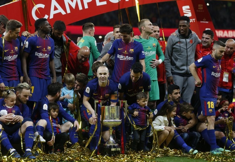 Barcelona celebrated win in Madrid for their online betting fans