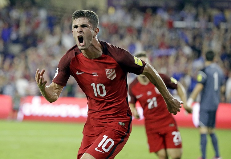 Online bookmakers believe that Christian Pulisic will be the future of United States football