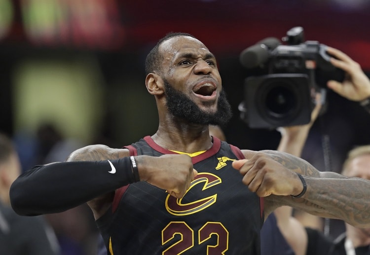 LeBron James được trang web cá độ thể thao đánh giá cao