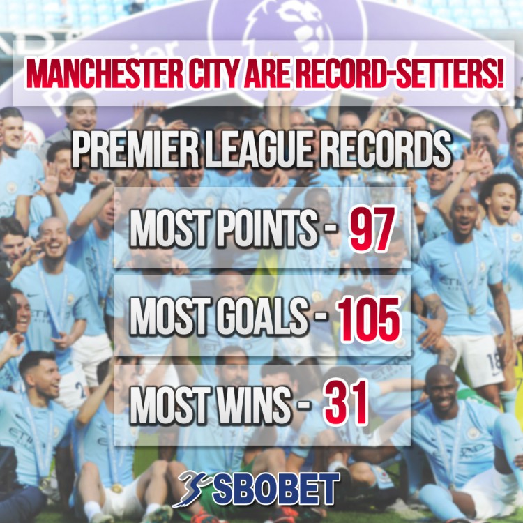 Manchester City continue to show who's the boss by breaking Premier League records this season