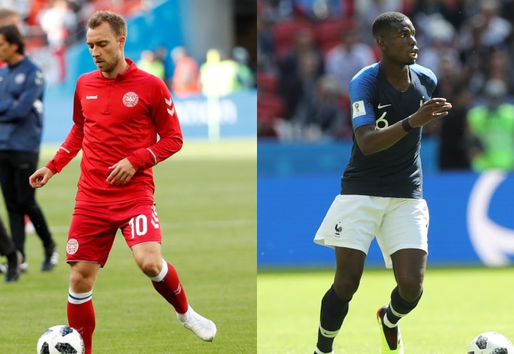 It's a battle for the top spot when France and Denmark collide in the World Cup 2018