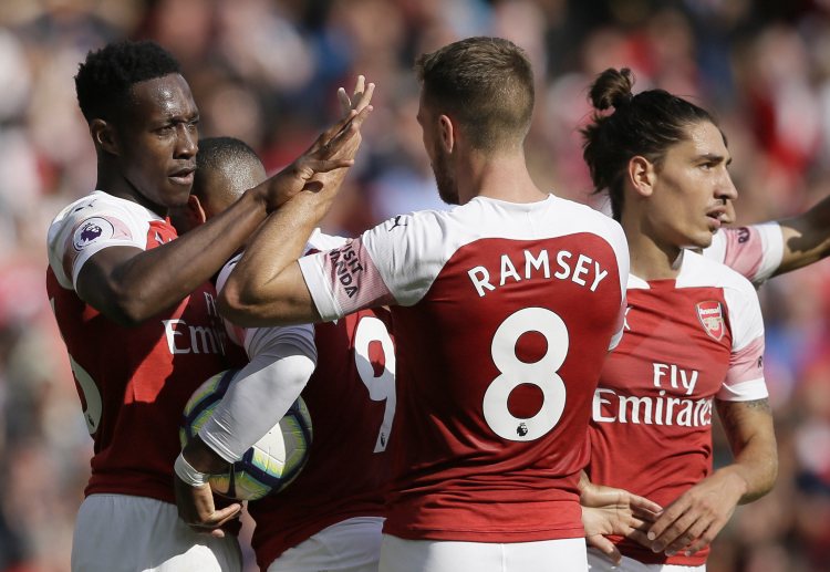 Cá cược bóng đá: Arsenal đã tạm thời vươn lên vị trí thứ 9 trên BXH Premier League 2018/2019