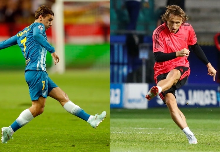 La Liga Real Madrid vs Atletico Madrid: Antoine Griezmann ready to taken on Luka Modric on derby day