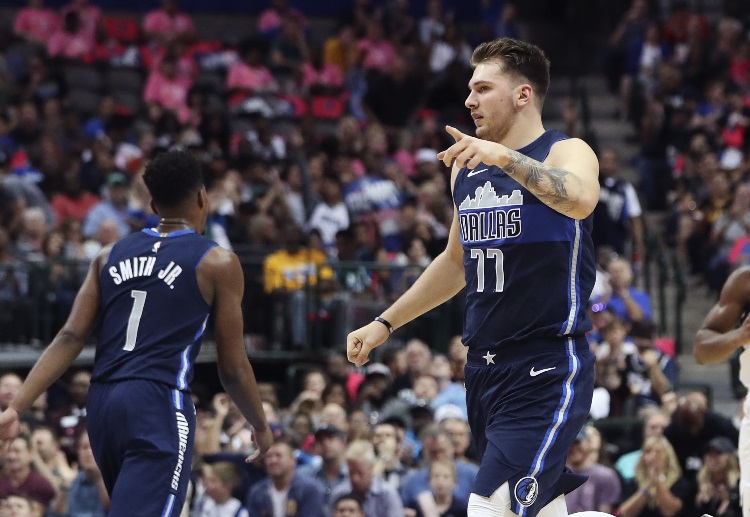 Mavericks forward Luka Doncic earned 24 points during their NBA match against Utah Jazz