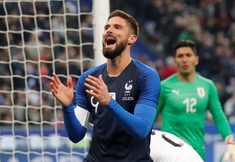 Olivier Giroud’s international friendly goal helped France to end the year with a victory