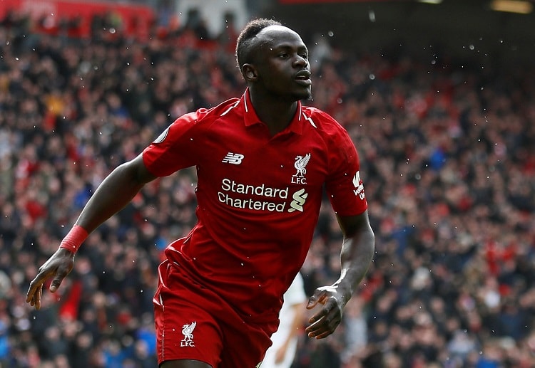 Sadio Mane netted two goals helping Liverpool to win their Premier League match against Burnley at Anfield