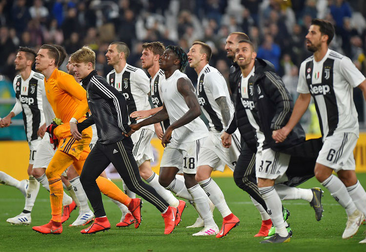 Juventus only need a point to secure their eighth consecutive Serie A title