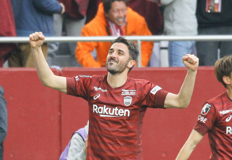 David Villa already has five goals in the 2019/20 season of J-League