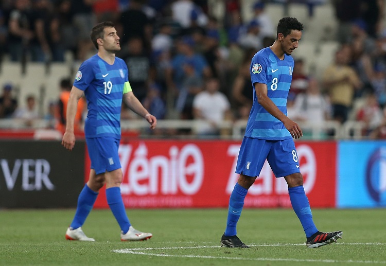 Greece players feels disappointed after being dominated by Italy in the recently-concluded Euro 2020 qualifiers