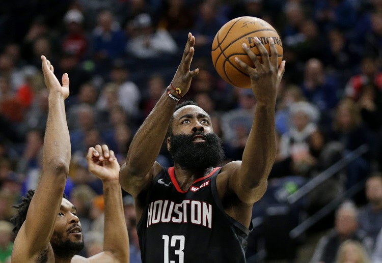 James  Harden once again led the Rockets to an NBA victory