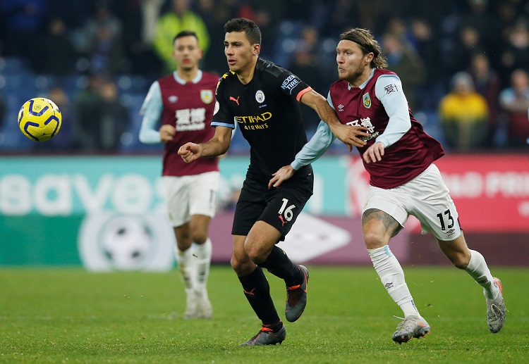 Rodri scores a goal to help Manchester City dominate Burnley in recent Premier League clash