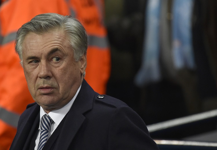 Everton's manager Carlo Ancelotti ready to take on a fantastic Merseyside derby challenge in the FA Cup