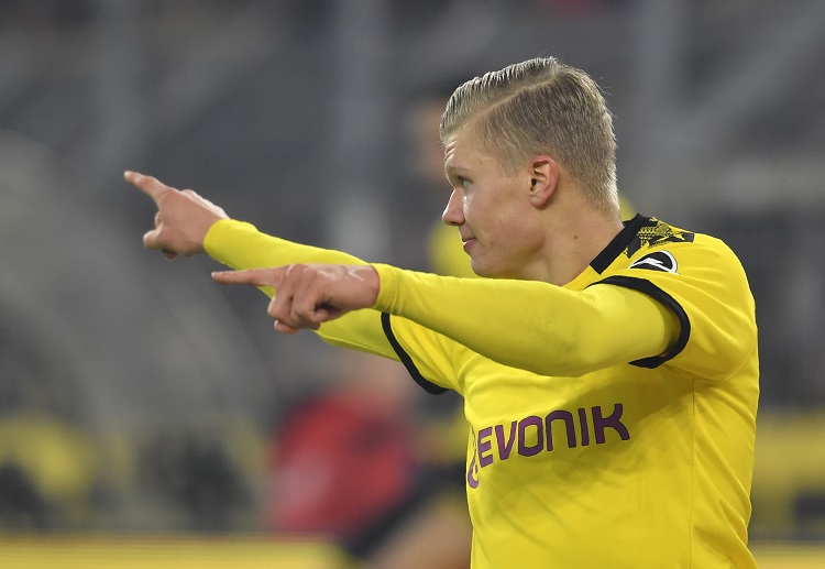 Borussia Dortmund's Erling Braut Haaland has emerged as a rising fast-star this Bundesliga season