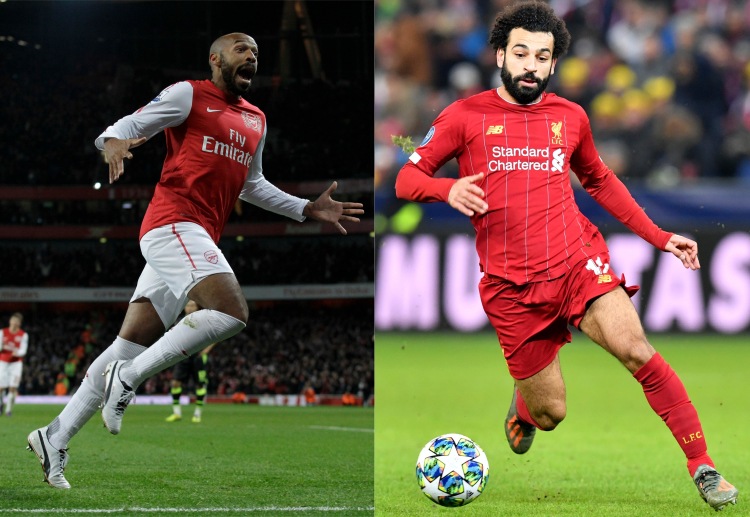 Premier League: Liverpool's Mohamed Salah is poised to be at par with Arsenal legend Thierry Henry