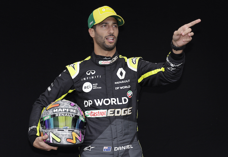 Renault driver Daniel Ricciardo finished at the ninth spot in the Formula 1 drivers’ standings