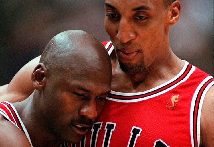 Michael Jordan and Scottie Pippen are the living legends of the Bulls in the NBA