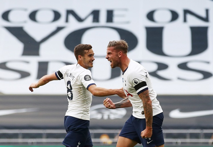 Premier League: Toby Alderweireld's header sends Tottenham to a 2-1 North London derby win over Arsenal