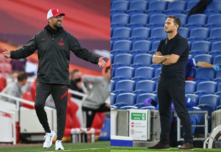 Frank Lampard vs Jurgen Klopp kembali beradu strategi di Liga Inggris