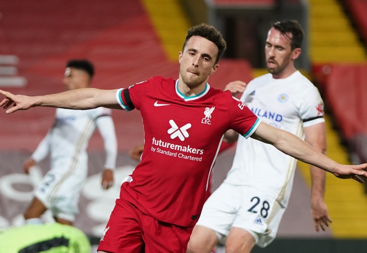 Diogo Jota cetak satu gol kontra Leicester di matchday 9 Liga Inggris