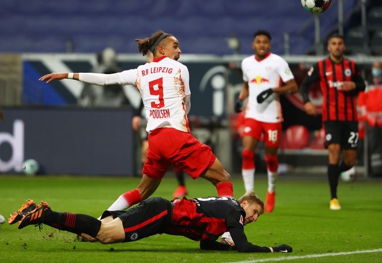 Tỉ số Bundesliga 2020 Frankfurt 1 – 1 Leipzig.