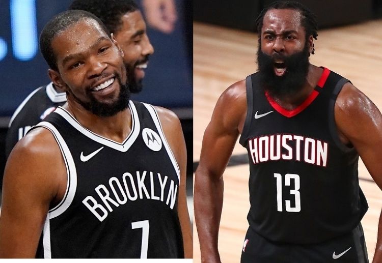 Kevin Durant and James Harden play their first game together in Brooklyn Nets in NBA clash against Orlando Magic