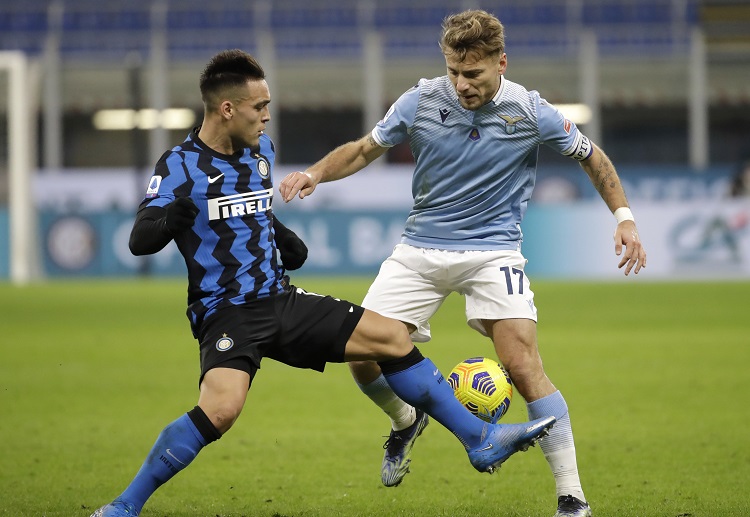 Ciro Immobile vs Robert Lewandowski di Liga Champions