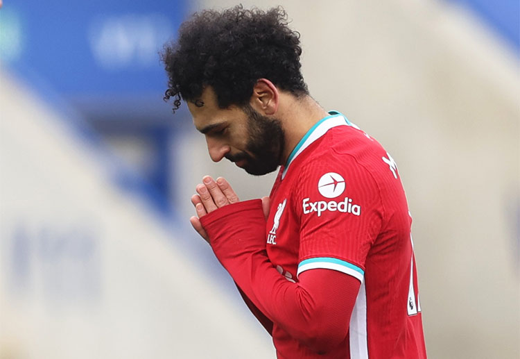 Mohamed Salah scores his 17th goal this season in Premier League