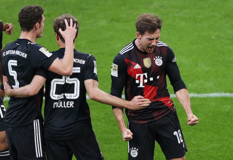 Leon Goretzka hits a first-half goal to give Bayern Munich an early lead in Bundesliga game against RB Leipzig