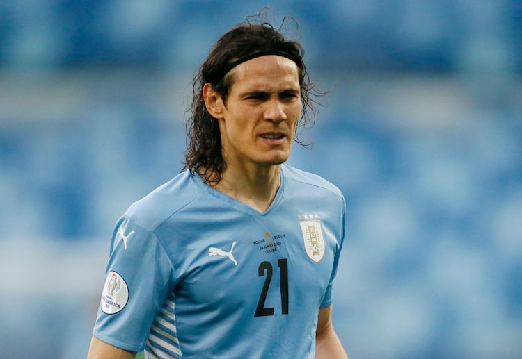 Edinson Cavani cetak gol pertamanya di Copa America 2021