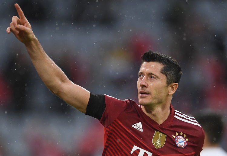 Robert Lewandowski has now scored in 12 consecutive Bundesliga matches