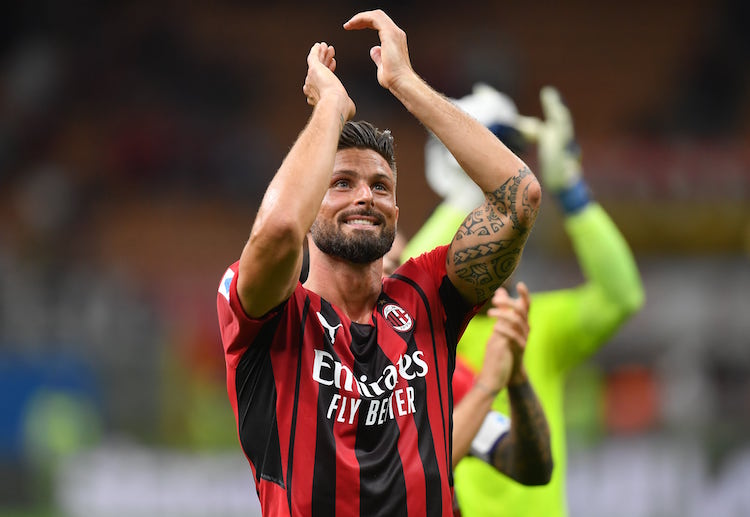 AC Milan will rely on Olivier Giroud to register goals against Juventus in their Serie A clash 