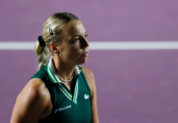 Anett Kontaveit là một trong những đối thủ vô cùng khó chịu tại WTA Finals.