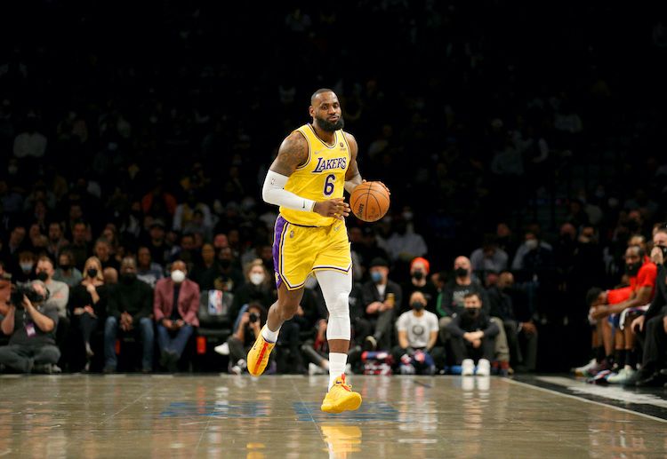 LeBron James will be hoping to seal another win for Lakers when they go against the Sixers in NBA