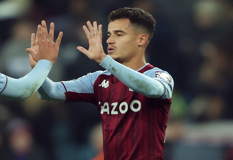 Philippe Coutinho perdana bermain di Liga Inggris bersama Aston Villa.