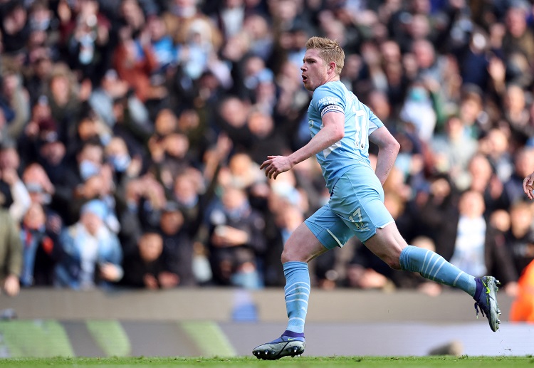 Manchester City's Kevin De Bruyne eyeing to score again in their next Premier League match