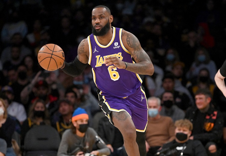 LeBron James andalan Los Angeles Clippers di NBA.