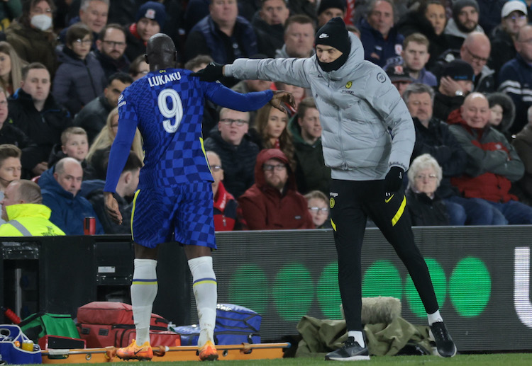 Romelu Lukaku scored Chelsea's opening goal against Middlesbrough during their FA Cup quarter-final clash