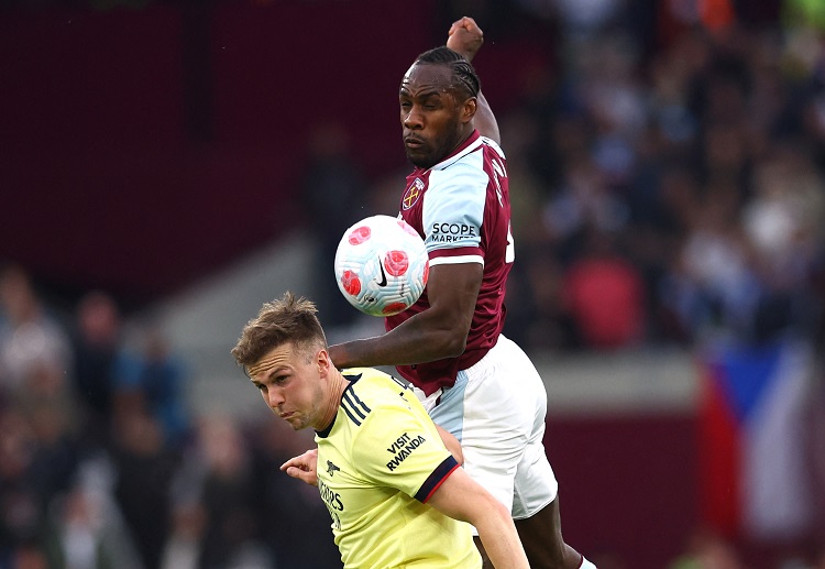 Tỉ số Premier League 2022 West Ham United 1-2 Arsenal.