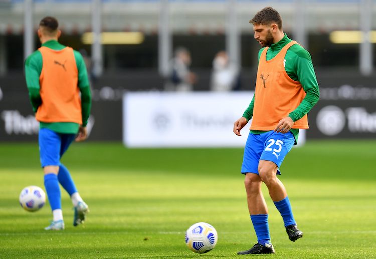 Domenico Berardi thi đấu cho đội bóng tầm trung tại Serie A.