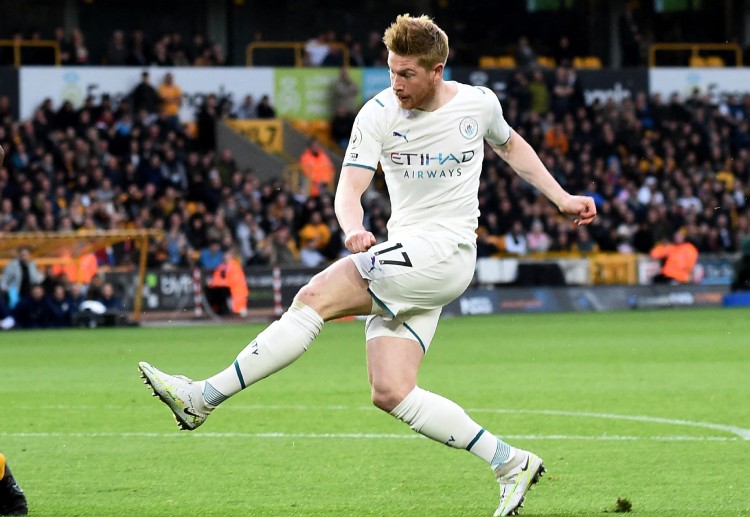 Kevin de Bruyne prepares with Manchester City ahead of the new season in the Premier League