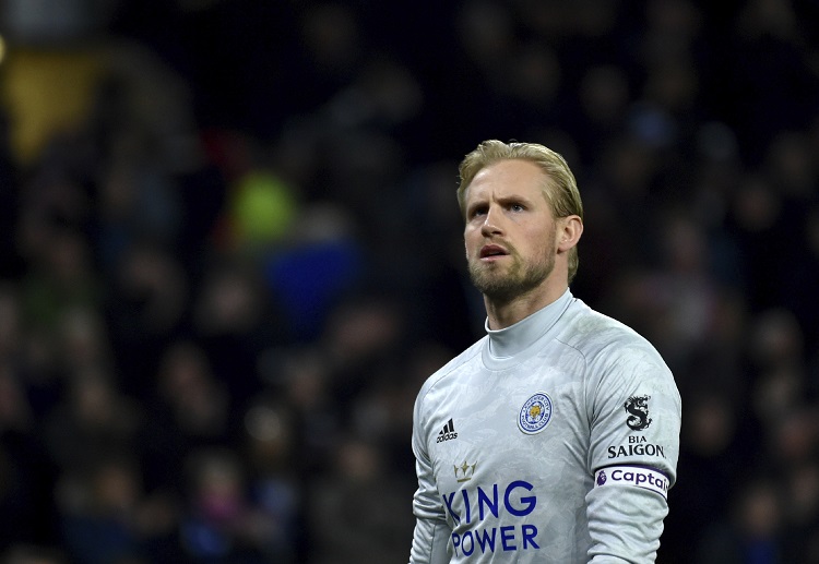 Kasper Schmeichel kapten Leicester di Liga Inggris.