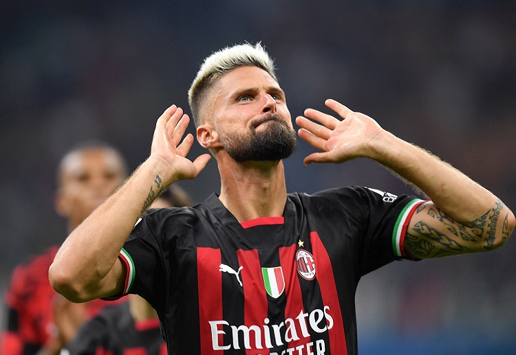 Olivier Giroud berikan 3 poin di Seri A.