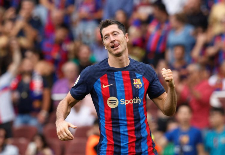 Lewandowski đang dẫn đầu cuộc đua phá lưới La Liga 22/23.