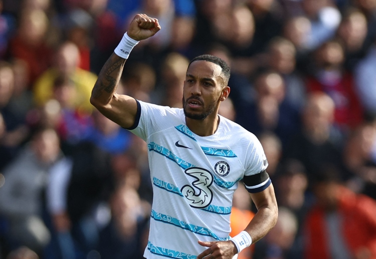 Pierre-Emerick Aubemayang from Chelsea helped the Blues claim away victory against Crystal Palace in the Premier League.