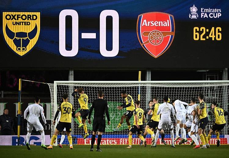 Kết quả bóng đá FA Cup 2023 Oxford United 0-3 Arsenal.