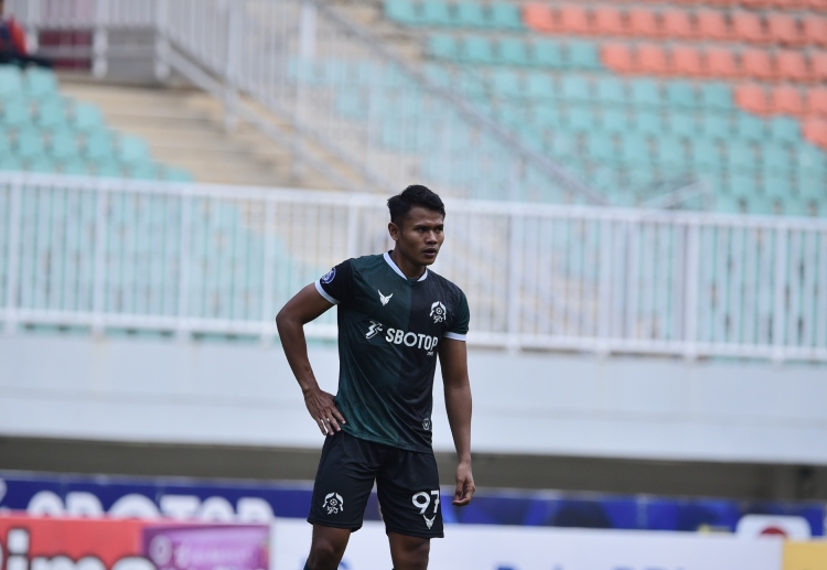 Dimas Drajad gagal cetak gol dalam lanjutan Liga 1